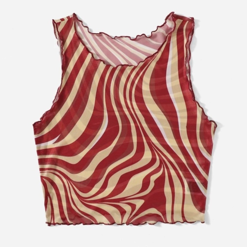 TWO mesh shirts sold together